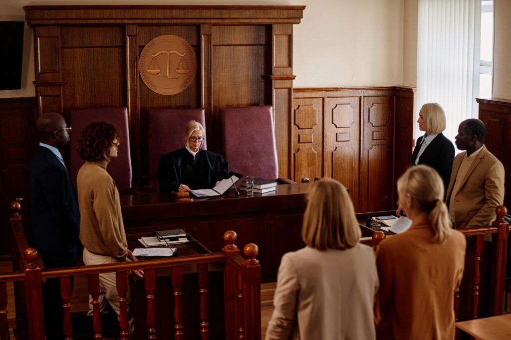 Experienced lawyer representing a client in a case – top 10 personal injury firms Miami.